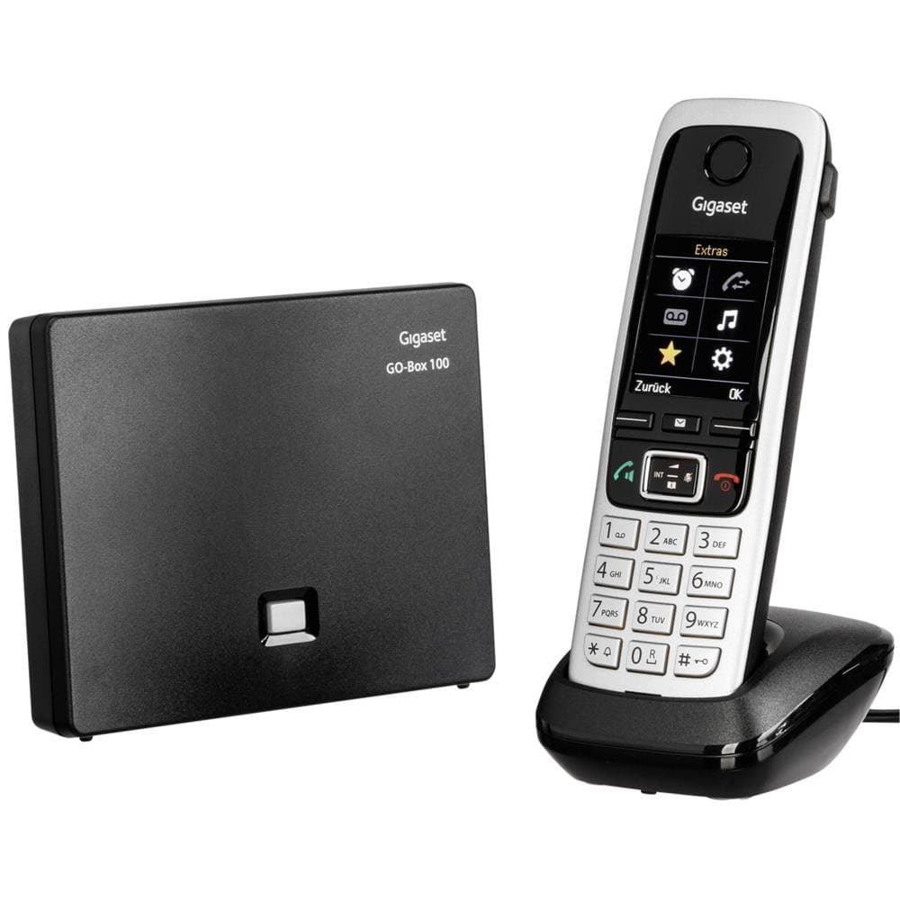 Gigaset C430A - Teléfono inalámbrico (DECT, 50 m, 300 m, 200 entradas) Negro — view 3