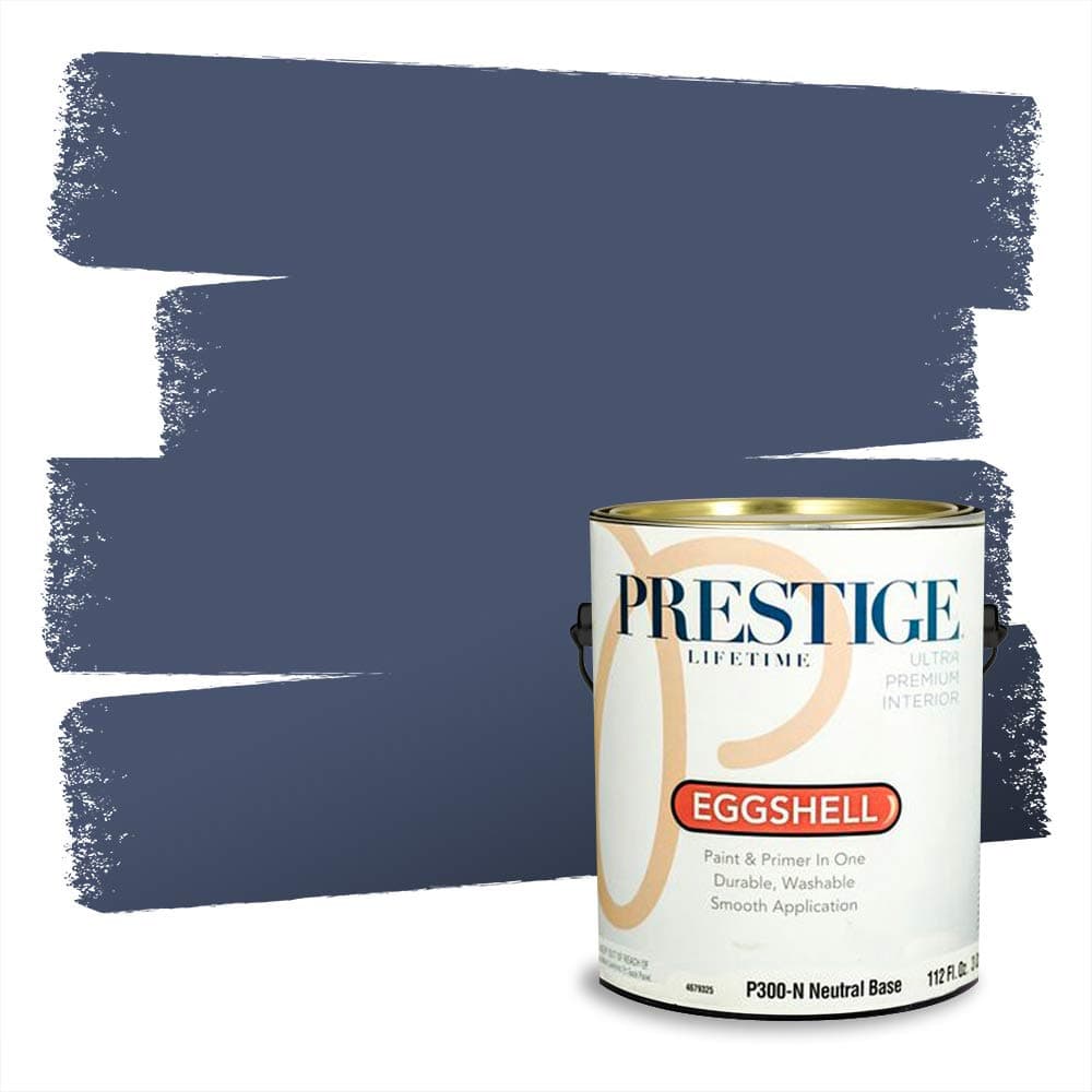 PRESTIGE Paints Interior Paint and Primer In One, 1-Gallon, Semi-Gloss, Comparable Match of Valspar* Dewdrop* — view 824