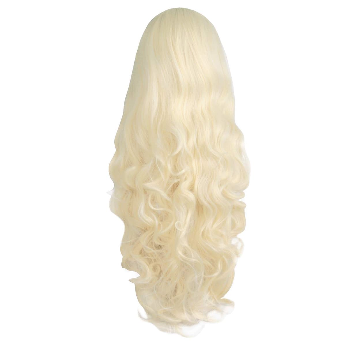 Mapofbeauty 32 Pulgadas/80cm de Luz Rubia Pelo Largo Rizado Ondulado Peluca Cosplay Peluca — view 56