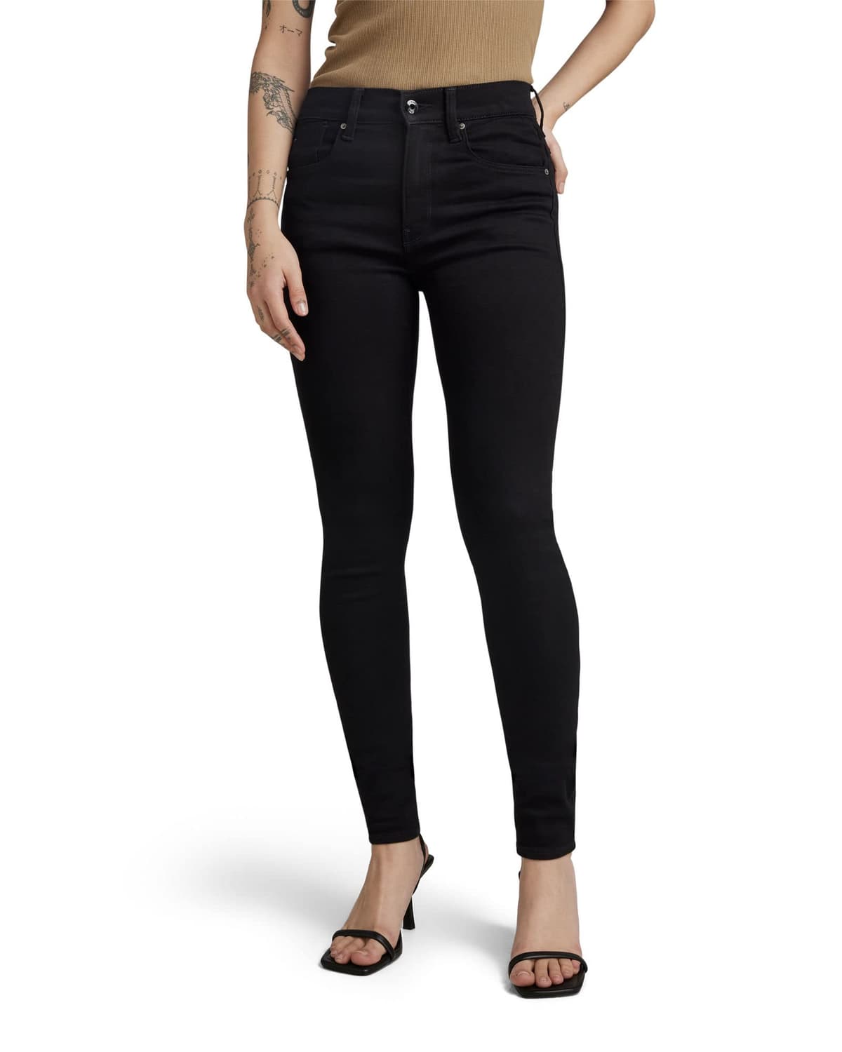 G-Star Lynn Mid Skinny Jeans - Vaqueros Mujer — view 45