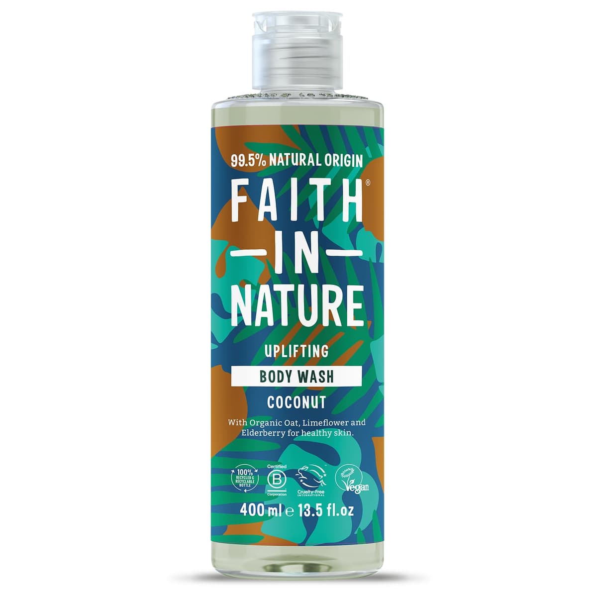 Faith In Nature Natural Aloe Vera Body Wash, Soothing Shower Gel, Vegan and Cruelty Free, No SLS or Parabens, 400 ml — view 12
