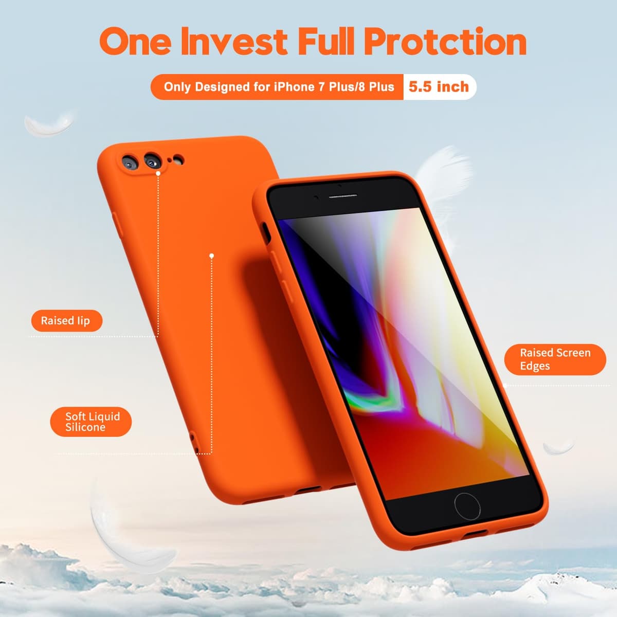 oakxco for iPhone 17 Pro Max Phone Case Liquid Silicone, Cute Thin Slim Grip Soft Rubber Gel for Women Men, Smooth Matte TPU Plain Solid Color Girly Simple Case with Camera Cover, Light Pink — view 421