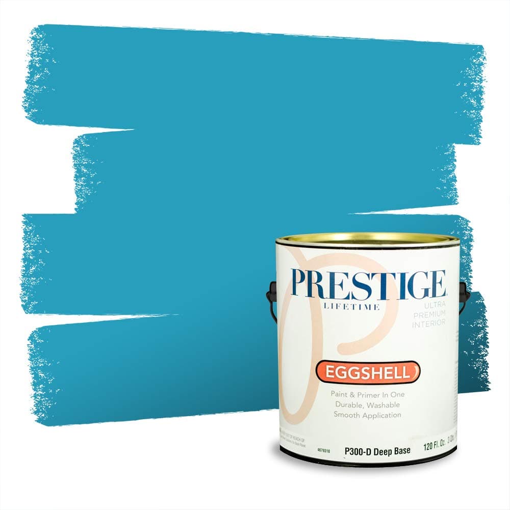 PRESTIGE Paints Interior Paint and Primer In One, 1-Gallon, Semi-Gloss, Comparable Match of Valspar* Dewdrop* — view 253