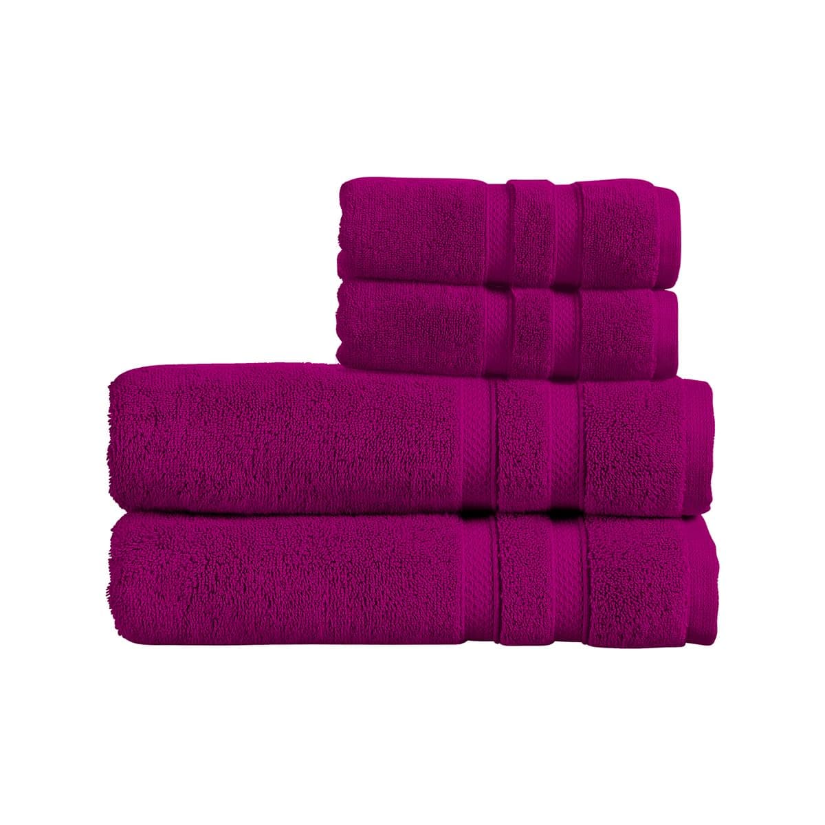 Christy Chroma Bath Towels | Set of 2 | Highly Absorbent Heavyweight 675GSM | Bold and Bright | Soft Velvety Smooth Bathroom Shower Towels | 100% Cotton | Sustainably Made | Ash Grey — view 47