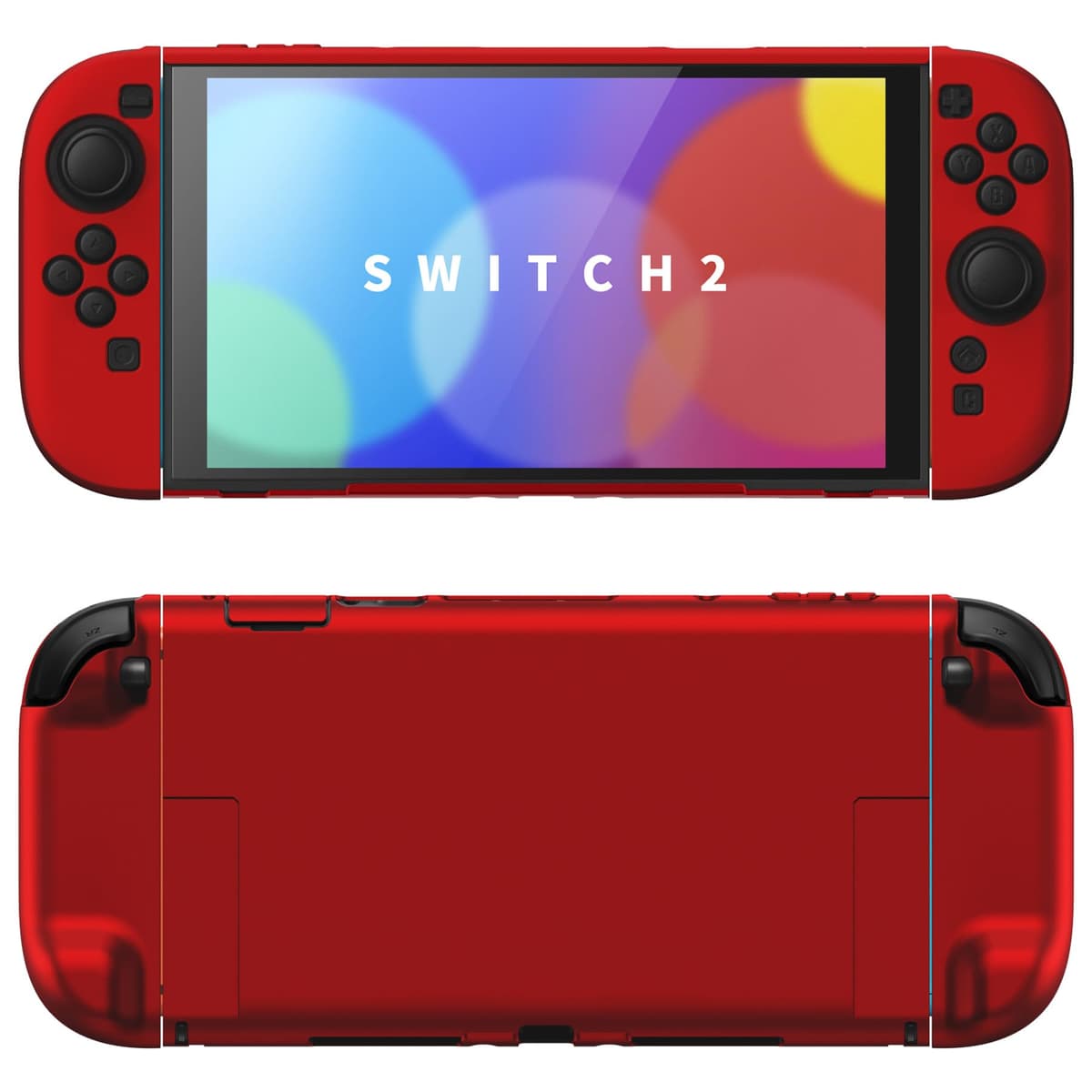 PlayVital Funda Protectora para Nintendo Switch 2 (2025) - Carcasa Rígida Dockable con Soporte Plegable y Tapas para Joysticks, Protector para Switch 2 - Color Sólido Serie (Amarillo Antiguo) — view 10
