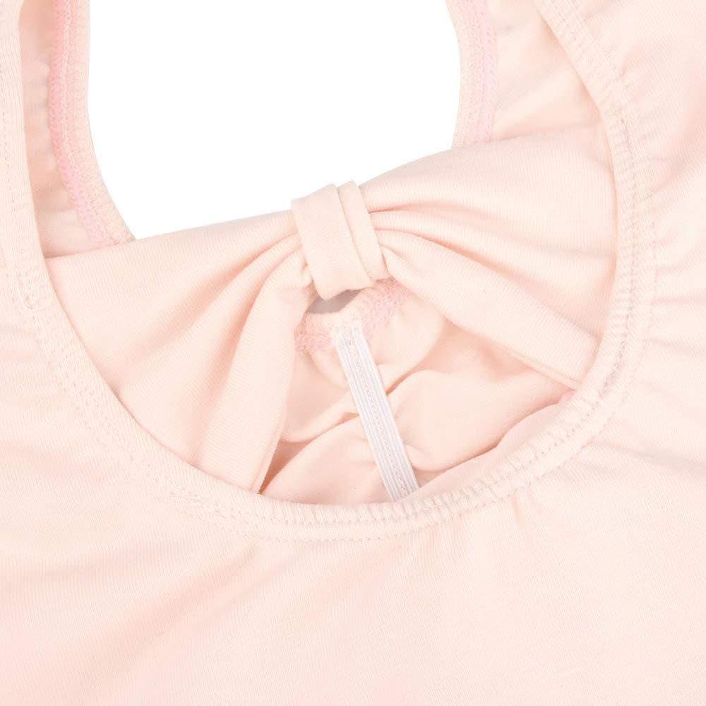 Bezioner Vestido de Ballet Maillot de Danza Manga Larga Gimnasia Leotardo Algodón Body Clásico para Niña — view 6