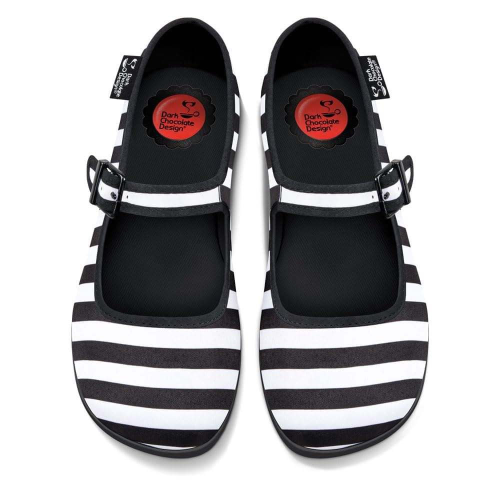 Hot Chocolate Design Chocolaticas Funky Canvas Women's Mary Jane Flat Shoes — view 11