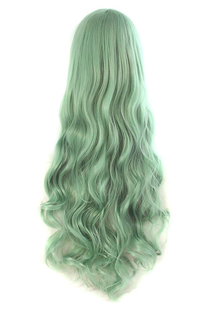 Mapofbeauty 32 Pulgadas/80cm de Luz Rubia Pelo Largo Rizado Ondulado Peluca Cosplay Peluca — view 37