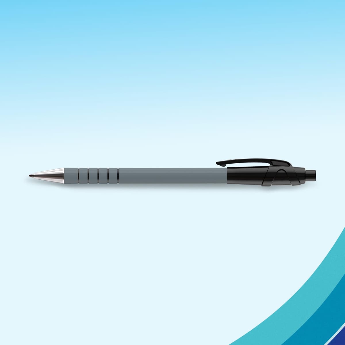 Paper Mate Flexgrip Ultra Retractable Ballpoint Pens | Medium Point (1.0mm) | Black | 5 Count — view 2