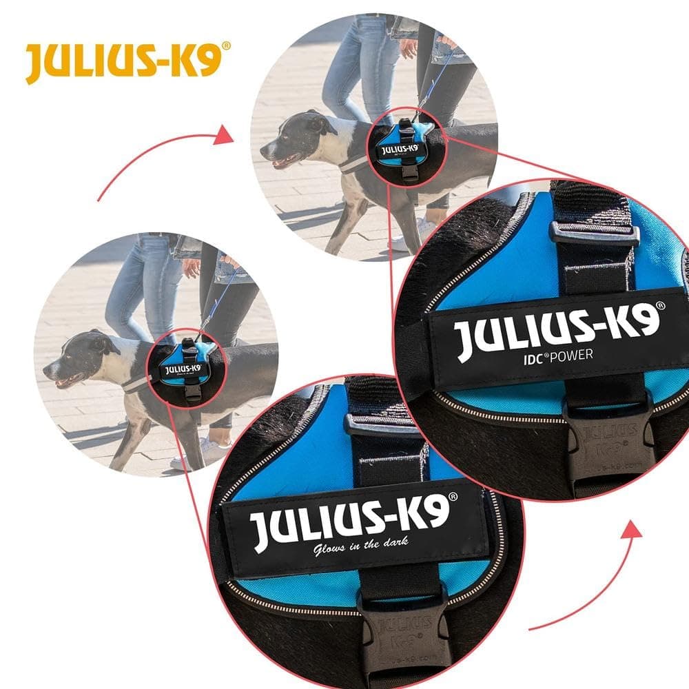 JULIUS-K9Powerharness, Size: S/Mini, Black — view 36