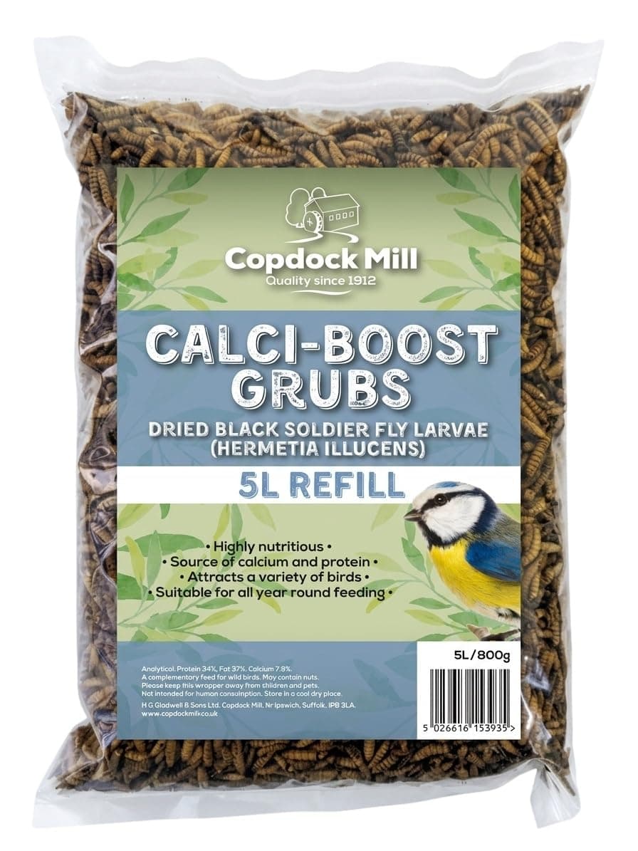 Copdock Mill Wild Bird Seed Supreme Mix, 3.8 kg, All Life Stages, Seed, Wild Bird Feeding, Black Sunflower Seeds, 5000 ml — view 4