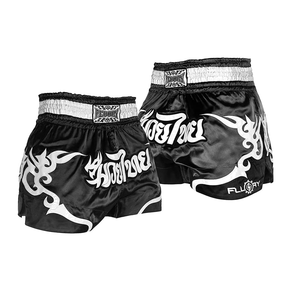 FLUORY Muay Thai Shorts, MMA Fight Shorts Ropa de Entrenamiento Jaula Lucha Grappling Artes Marciales Kickboxing Shorts Ropa — view 13