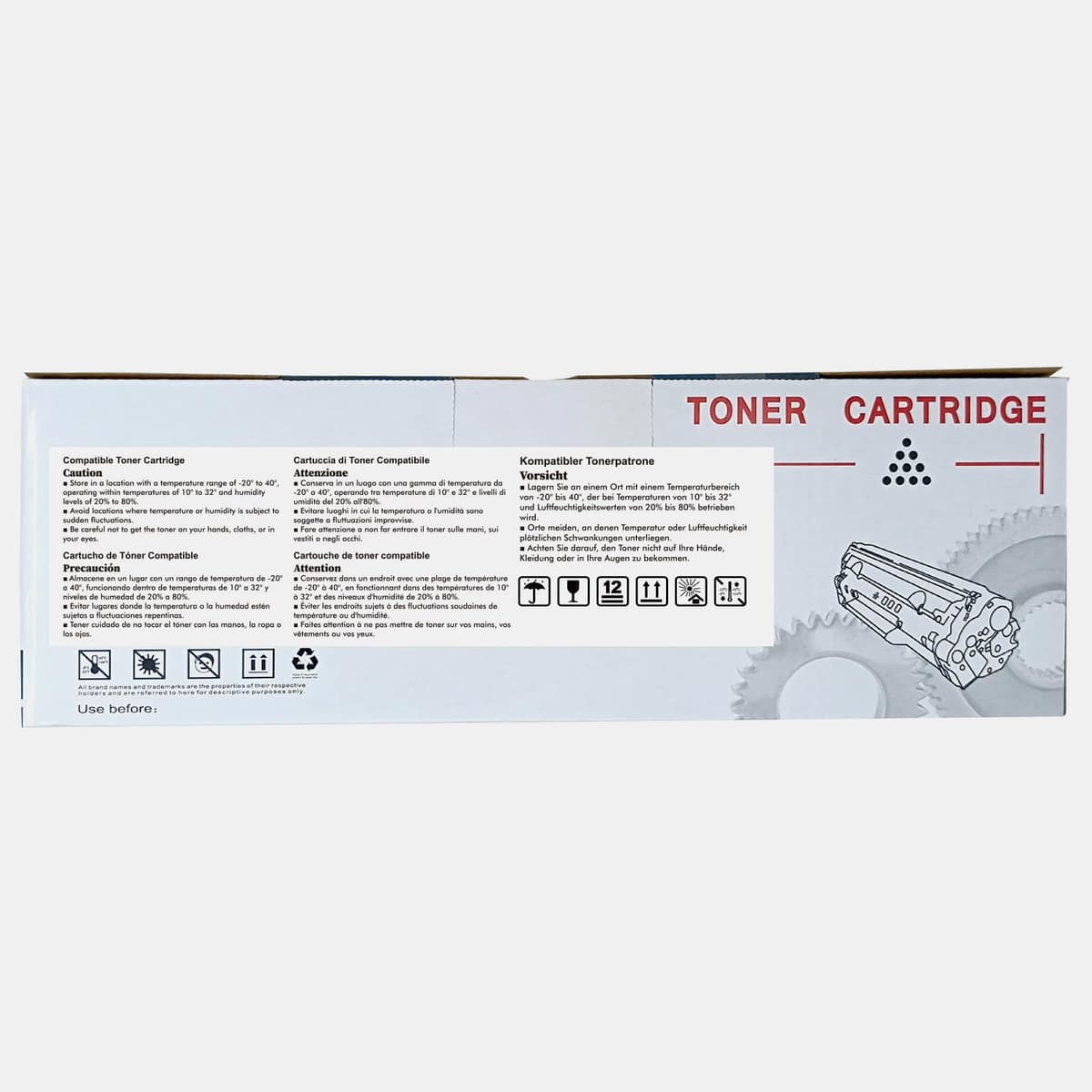 135X W1350X Tóner Cartucho [con Chip] Alto Rendimiento 2400 páginas Compatible para HP 135A W1350A LaserJet M207dw M209 M209d M209dw M234 M234d M234dw M234sdw M234sdn M235sdw Impresora — view 2