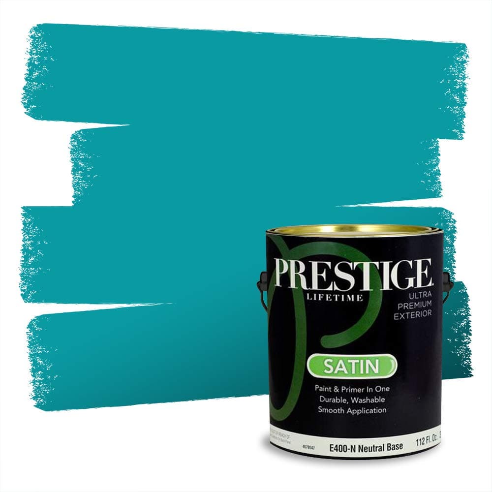 PRESTIGE Paints Interior Paint and Primer In One, 1-Gallon, Semi-Gloss, Comparable Match of Valspar* Dewdrop* — view 775