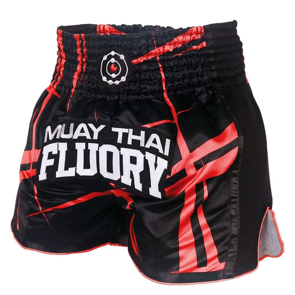 FLUORY Muay Thai Shorts, MMA Fight Shorts Ropa de Entrenamiento Jaula Lucha Grappling Artes Marciales Kickboxing Shorts Ropa — view 23
