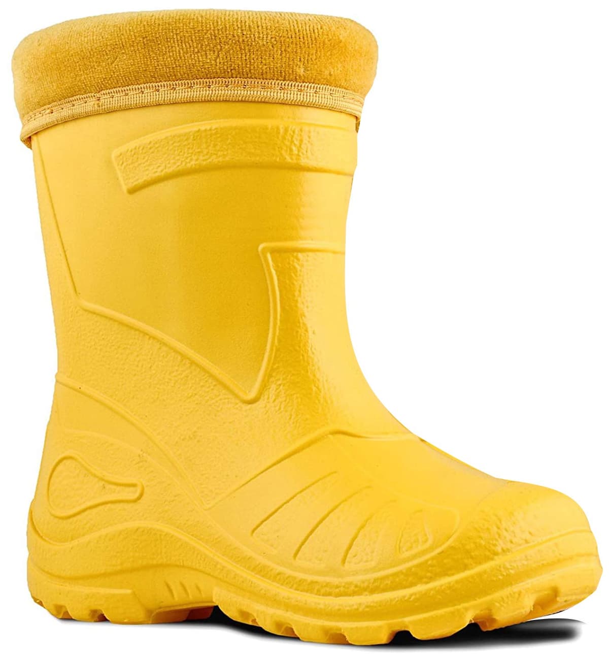Ultra Light EVA Kids Girls Wellington Boots Rainy Snow Wellies Red Very Warm Liners