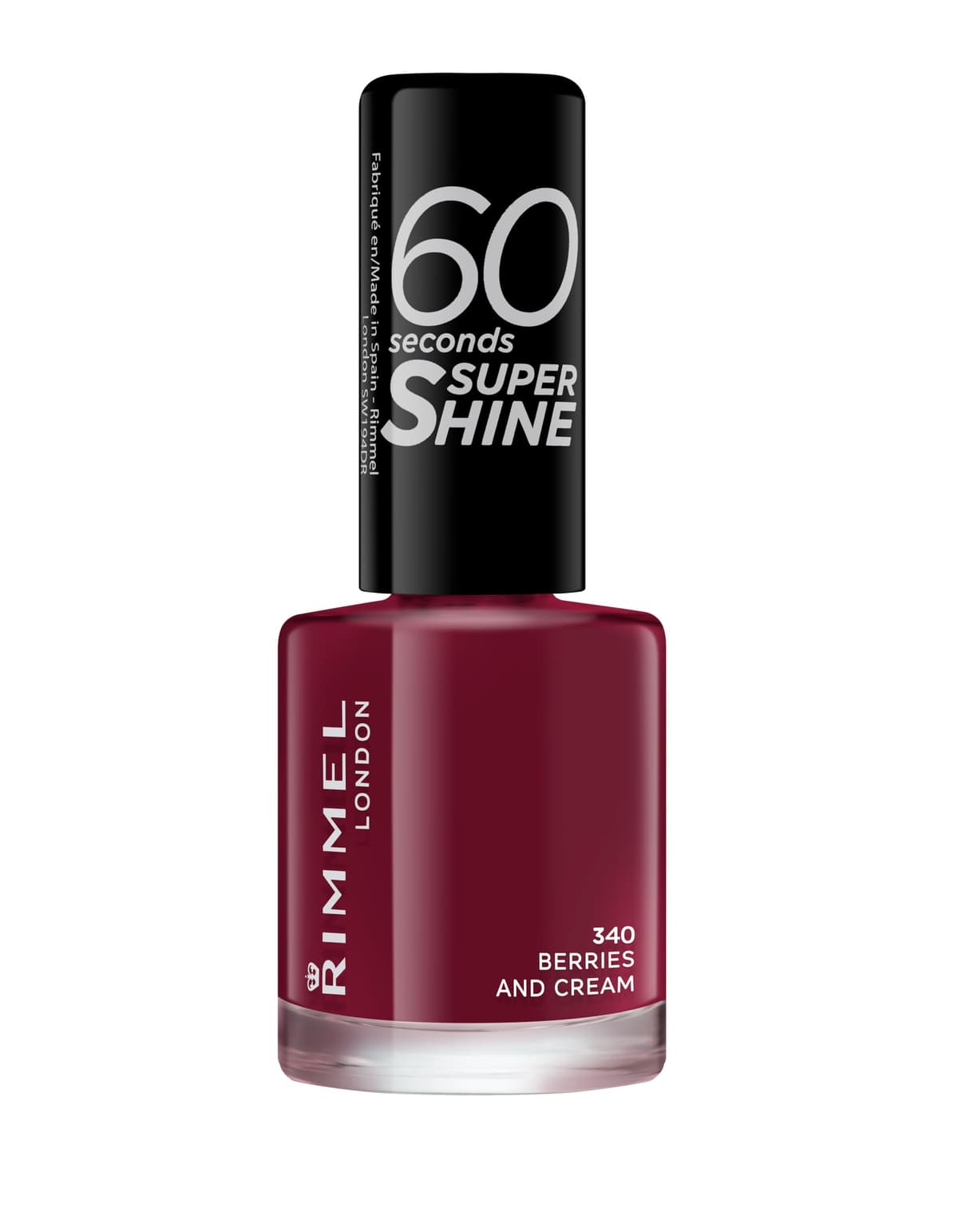 Rimmel London 60 Seconds Super Shine Nail Polish, 740 Clear, 8 ml — view 22