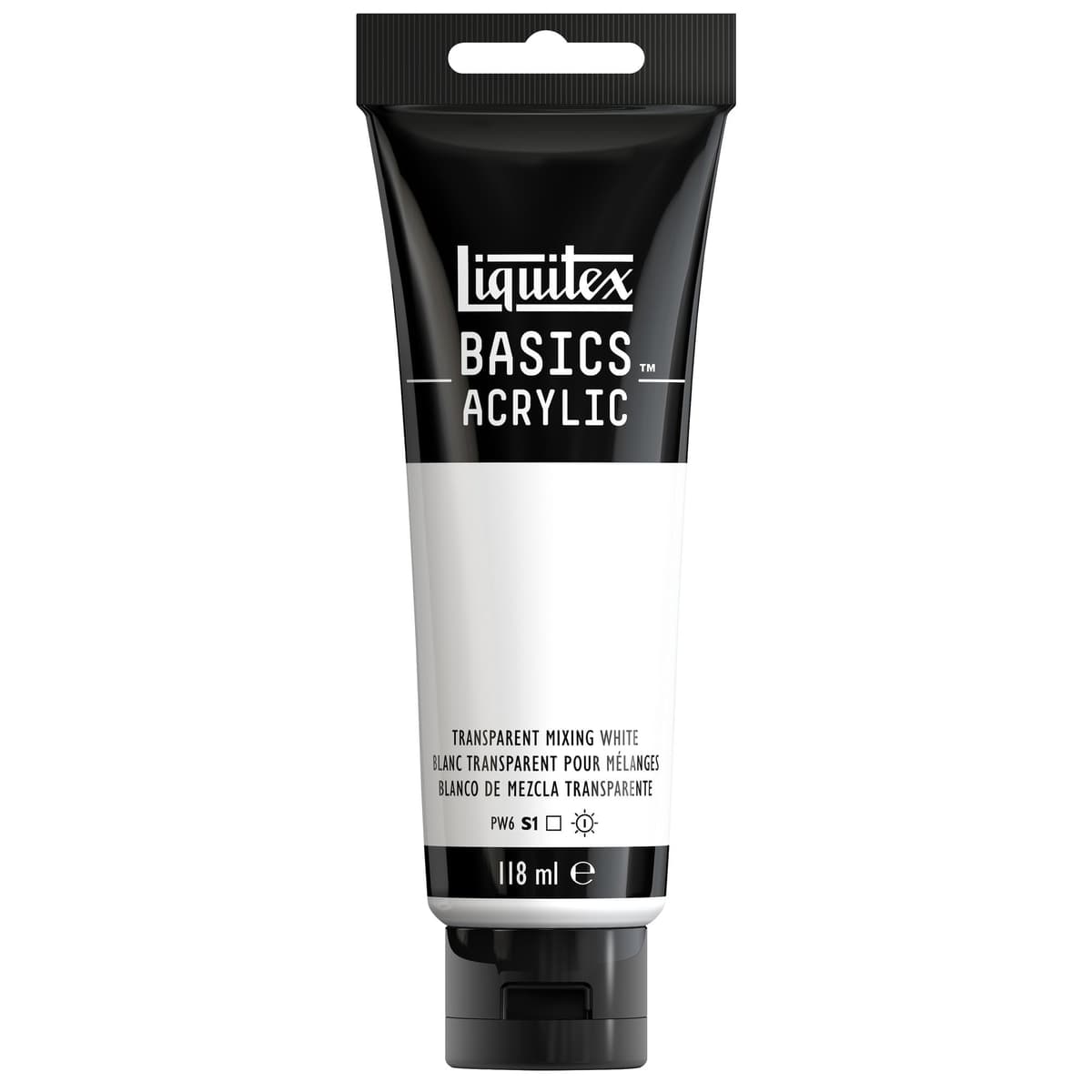 LIQUITEX Basics Acrylic Paint, Mars Black, 118 ml Tube — view 165