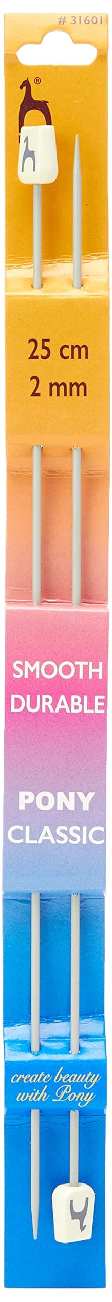 Pony Single Ended Classic Knitting Pins - 25Cm x 3.00mm, grey — view 8