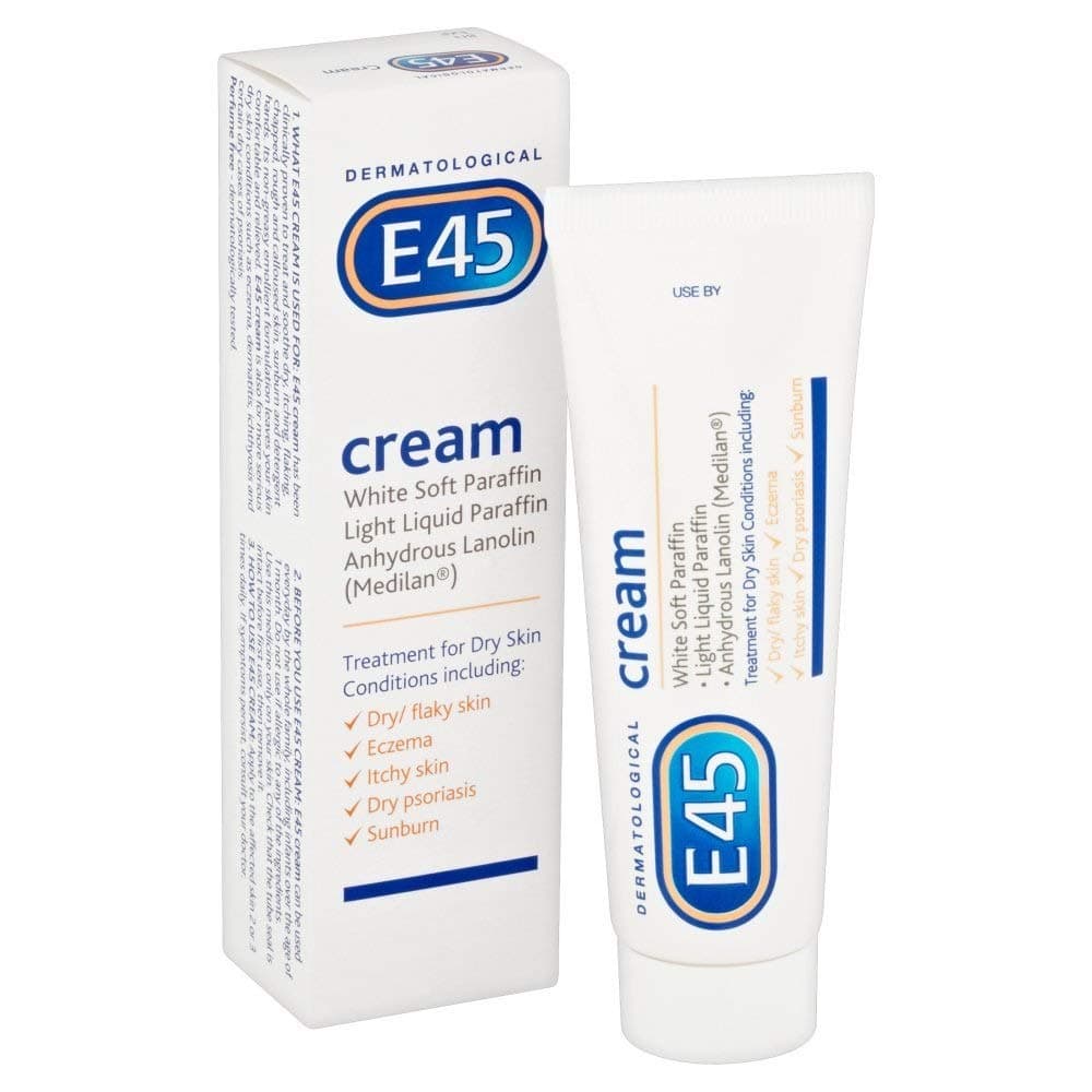 E45 Moisturising Cream 500g - Emollient Lotion for Dry, Itchy & Sensitive Skin - Soothing Eczema Relief Cream - Non-Greasy, Fast Absorbing, Dermatologically Tested Formula — view 17
