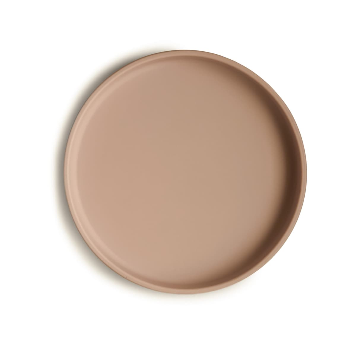 Mushie Classic Silicone Non-Slip Suction Plate for Babies & Toddlers | Food Grade Silicone | Dishwasher & Microwave Safe (Ivory) — view 12