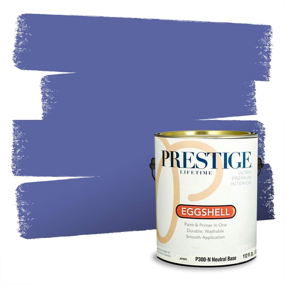 PRESTIGE Paints Interior Paint and Primer In One, 1-Gallon, Semi-Gloss, Comparable Match of Valspar* Dewdrop* — view 1026