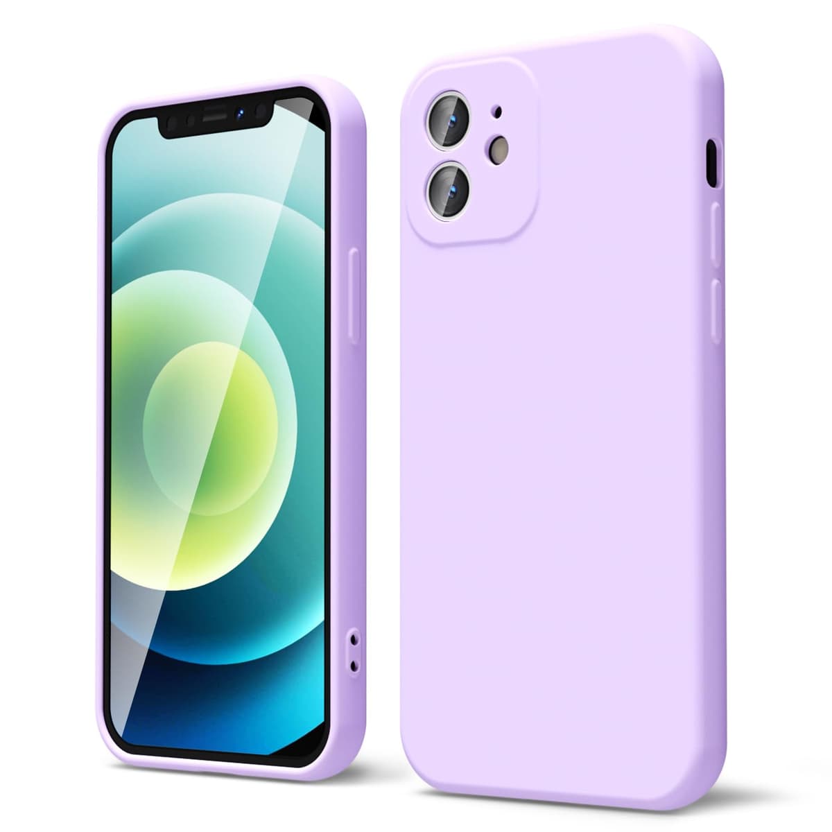 oakxco for iPhone 17 Pro Max Phone Case Liquid Silicone, Cute Thin Slim Grip Soft Rubber Gel for Women Men, Smooth Matte TPU Plain Solid Color Girly Simple Case with Camera Cover, Light Pink — view 1401