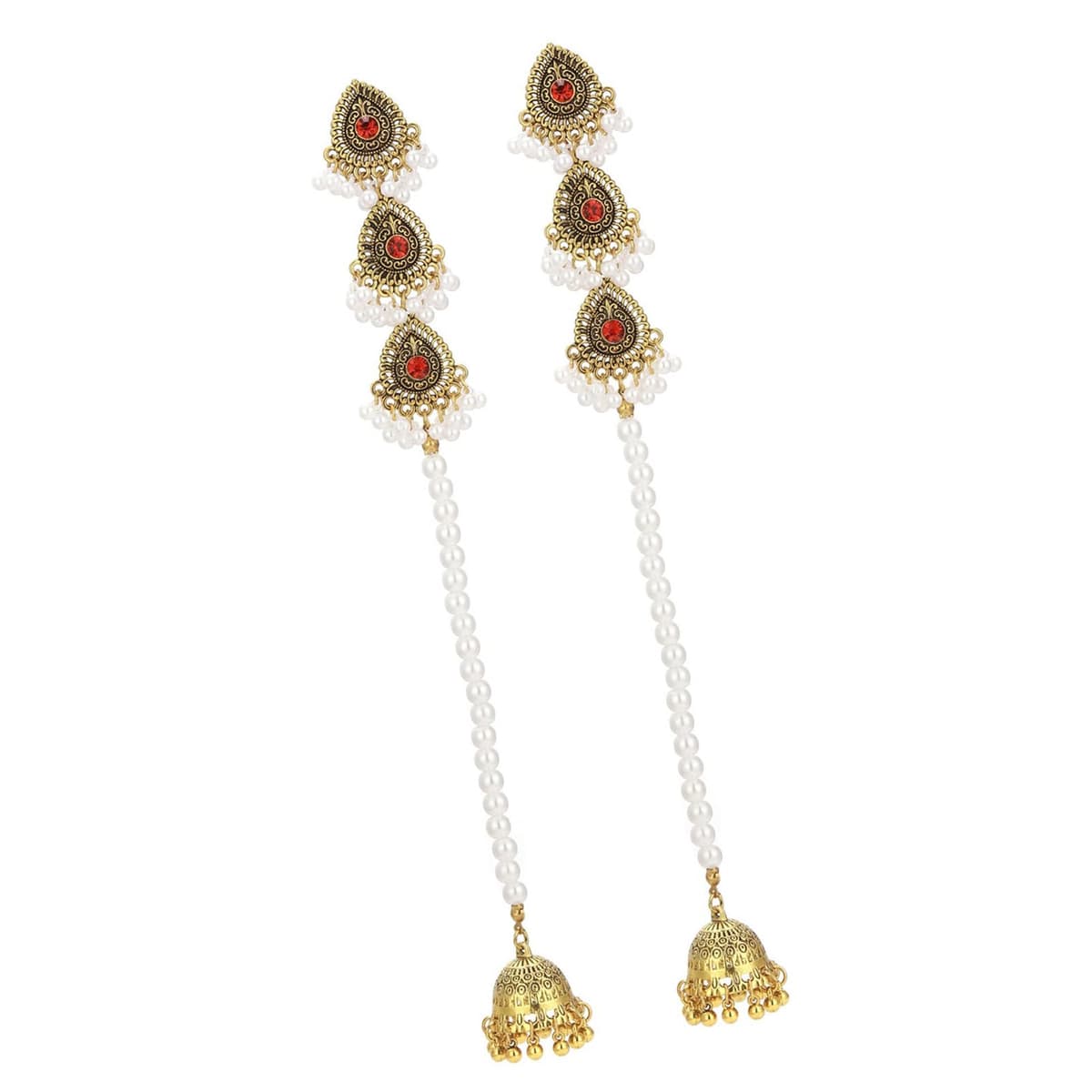 Postes de oreja para decoración móvil, mecanismo de cierre seguro, joyería para mujeres, pensamientos de regalo, mezcla de metal, postes oscilantes — view 4