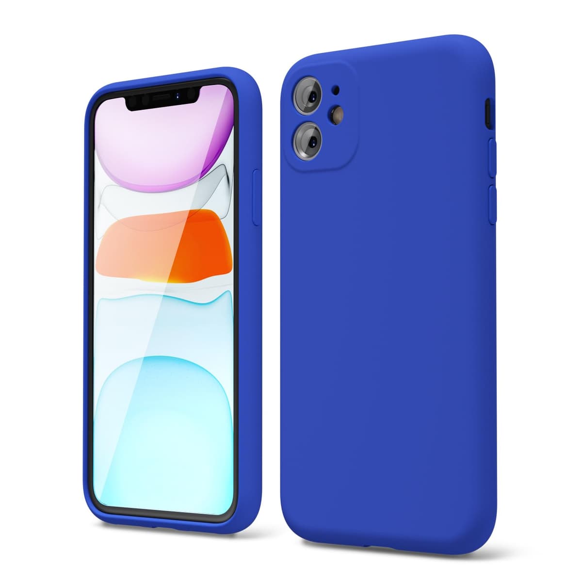 oakxco for iPhone 17 Pro Max Phone Case Liquid Silicone, Cute Thin Slim Grip Soft Rubber Gel for Women Men, Smooth Matte TPU Plain Solid Color Girly Simple Case with Camera Cover, Light Pink — view 297
