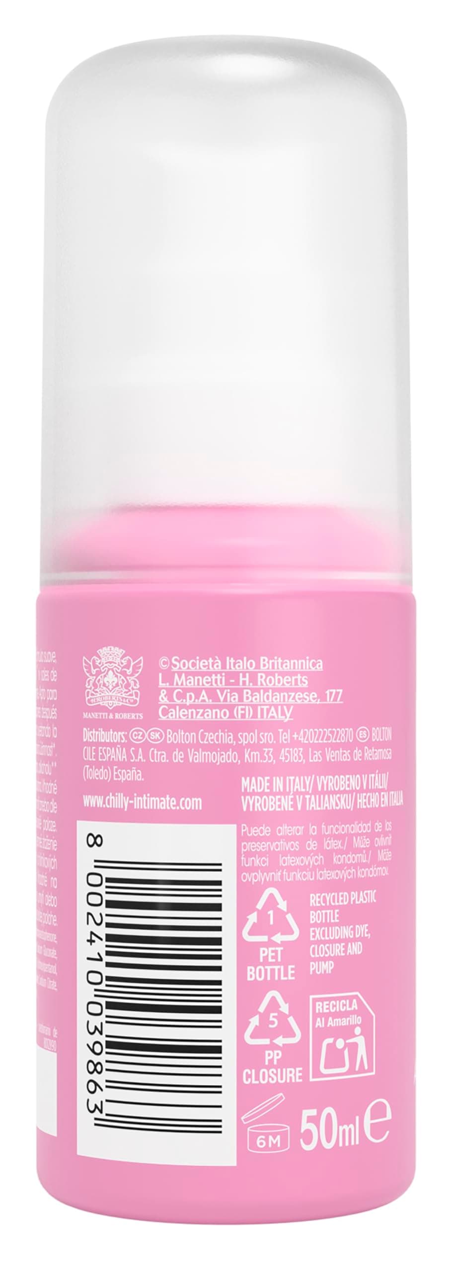 Desodorante íntimo en pulverizador Chilly delicado 50 ml — view 2