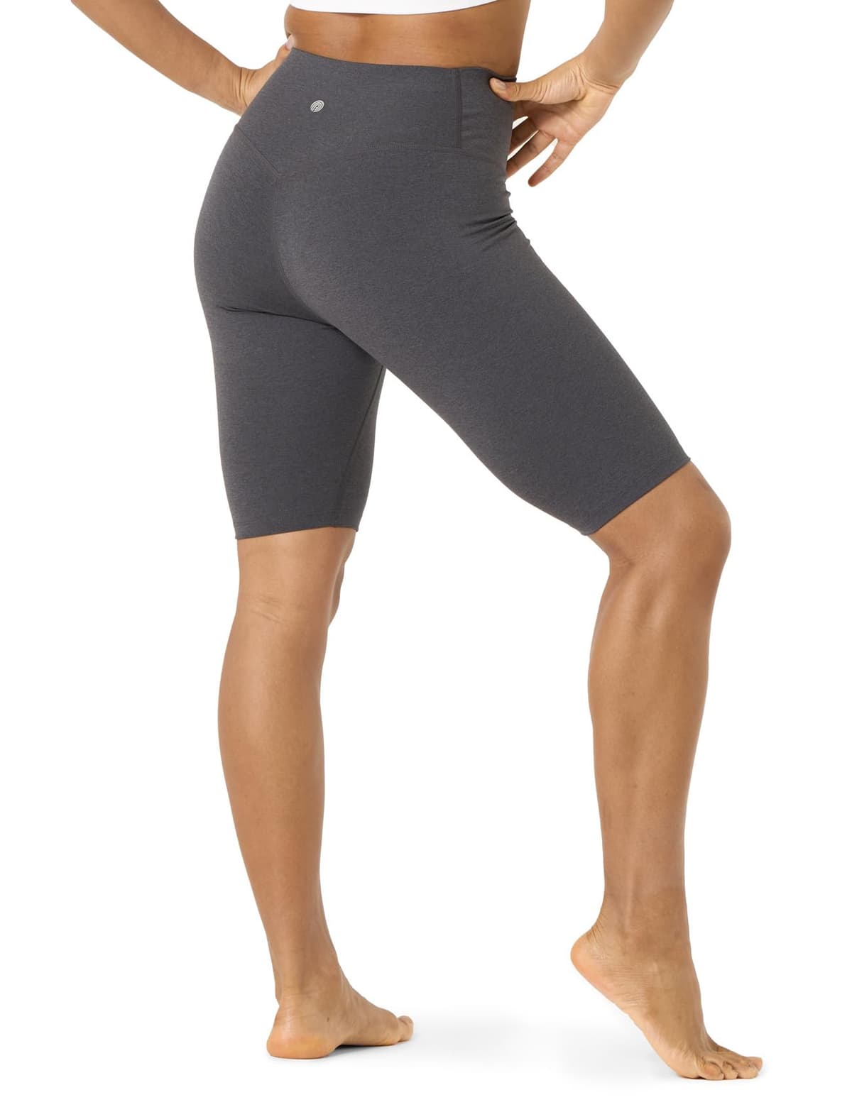 LAPASA Pantalón Corto Deportivo Mujer Leggings con Bolsillos Laterales Mallas Short Yoga Ejercicio Fitness Pilate Deporte Running Ciclismo Elastico L52A1/L52B1 — view 7