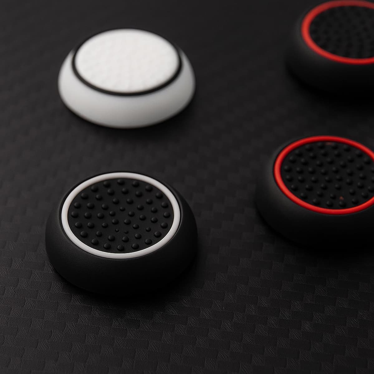 MatoSan® Tapas de Agarre para Palanca de Pulgar para Switch 2, Fundas de Silicona compatibles con Controladores Switch 2, empuñaduras ergonómicas Antideslizantes para el Pulgar (Version 1) — view 3