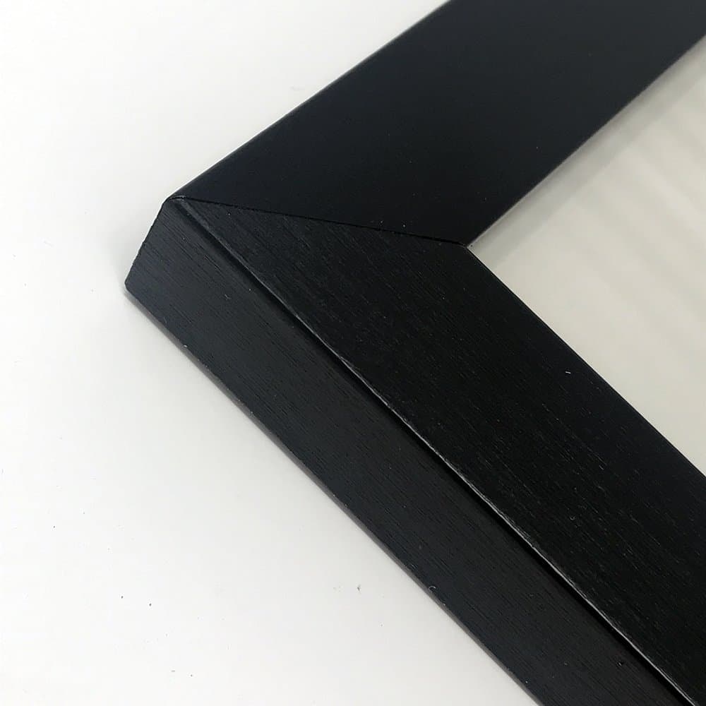 pf+a REAL GLASS A3 Black Frame Glass - PREMIUM A3 Picture Frame Black - Oxford A3 Print Portrait and Landscape Display — view 6