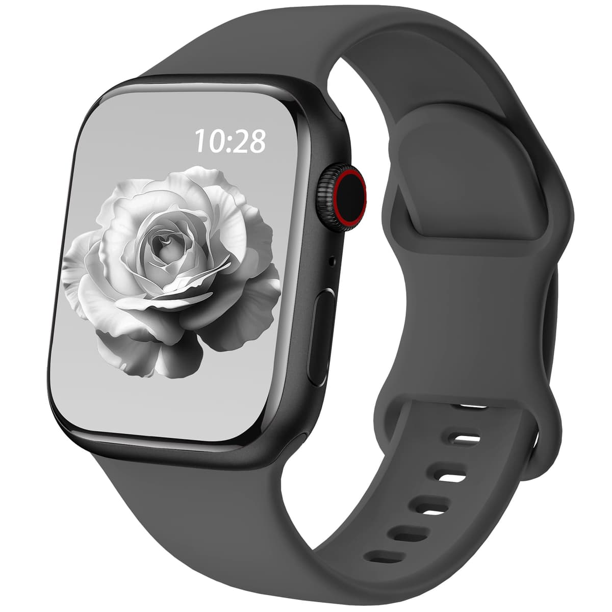 Patented Upgraded Silicone Strap Compatible with Apple Watch Straps 38mm 40mm 41mm 42mm(Series 10) for Women Men,Soft and Breathable Sport Watch Bands for iWatch Series 10 9 8 7 6 5 4 3 2 1 SE — view 19