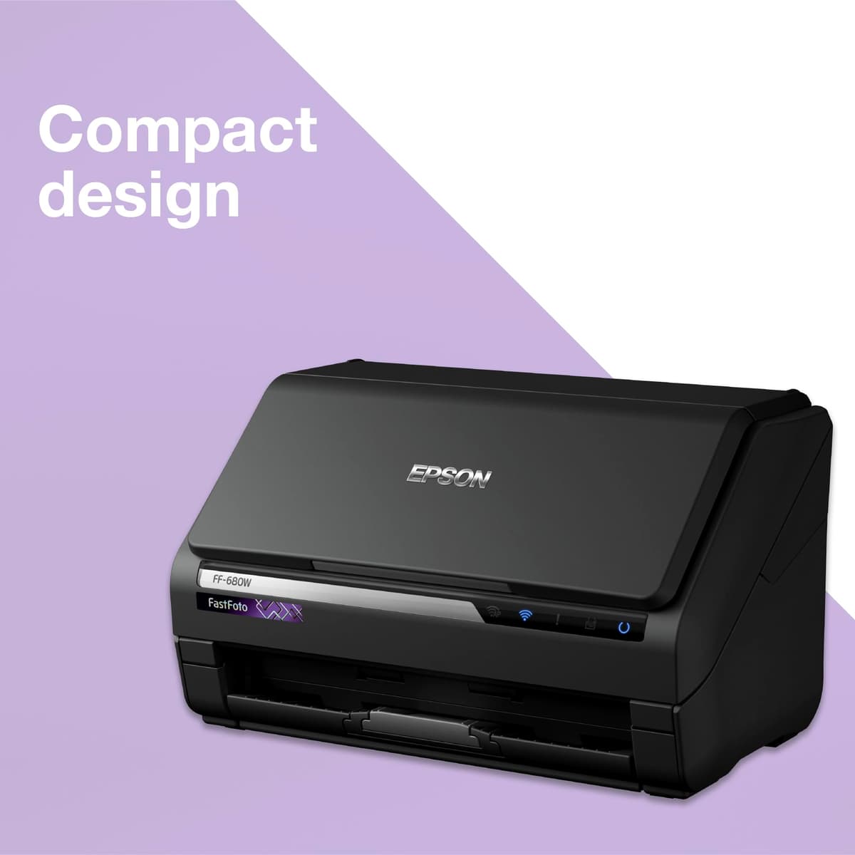 Epson FastFoto FF-680W Wireless High-Speed Photo and Document Scanning System Black — view 5