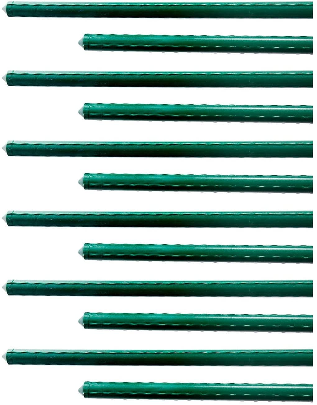 AC – Pack de 48 Tutores de Acero Plastificado para Plantas – Ideal para el Cuidado de Las Plantas – Varilla para el Cuidado de Las Plantas y Arboles (48 uds Ø 1,6 x 180 cm) — view 3