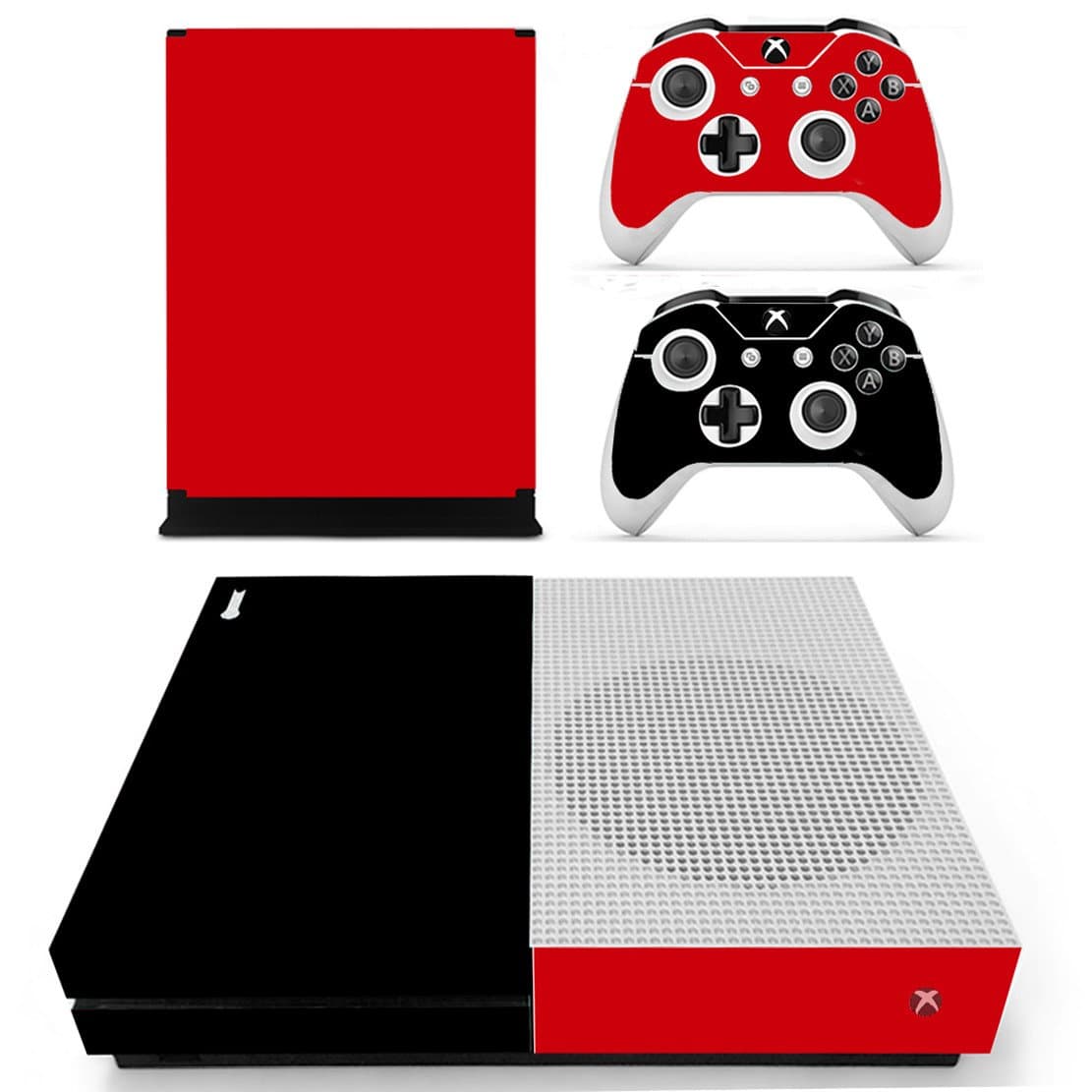 DOTBUY Vinyl Decal Full Body Skin Sticker For Microsoft Xbox One S Console And 2 Controllers And Kinect 2.0 (All White) — view 38