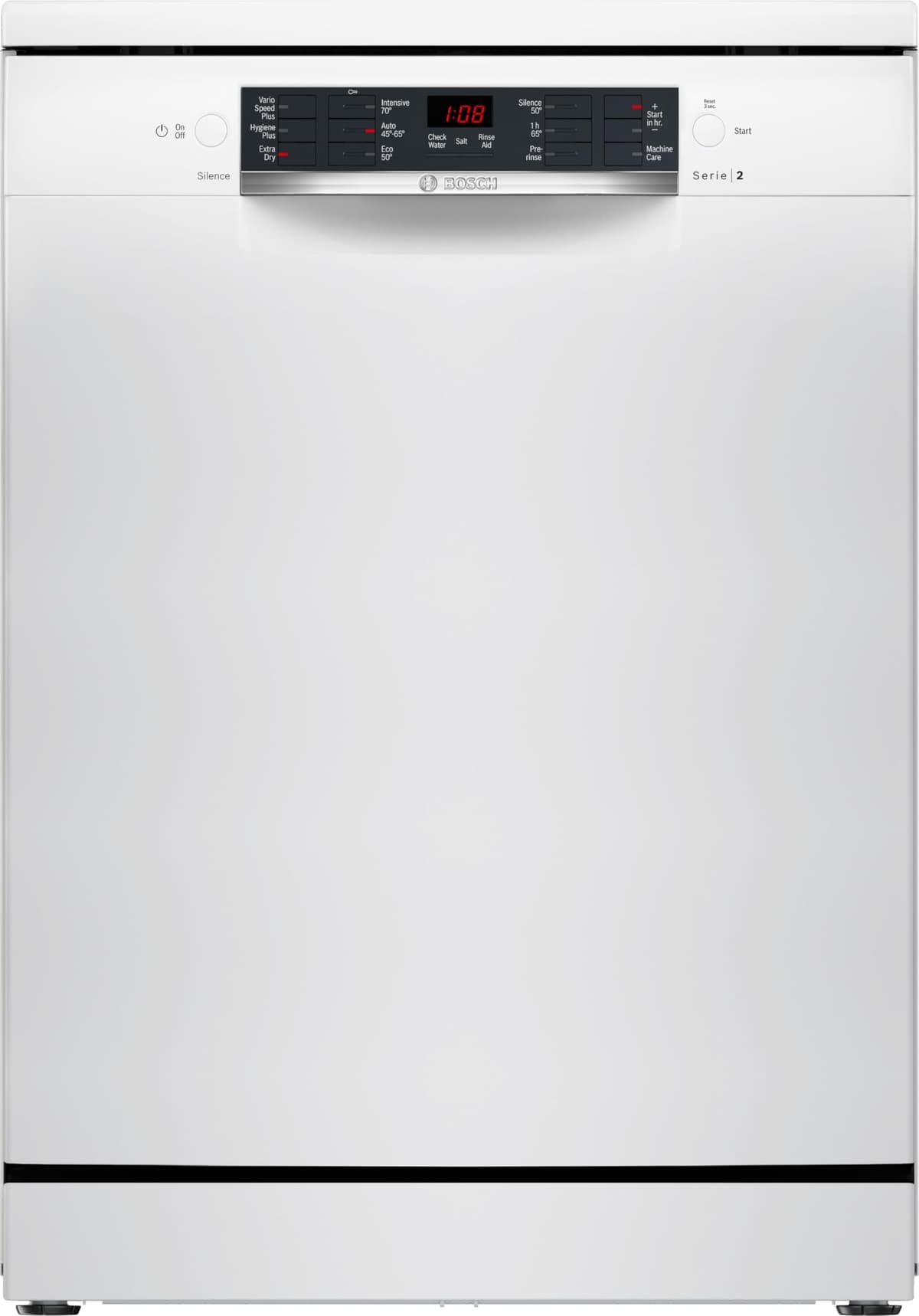 Bosch SMS26AW08G Series 2, Free-standing dishwasher 60 cm White