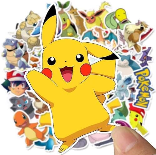 Cute Cartoon Animal Stickers - 50PCS Waterproof Decorative Stickers for Laptops, Water Bottles, Scrapbooking & Gifts — view 2