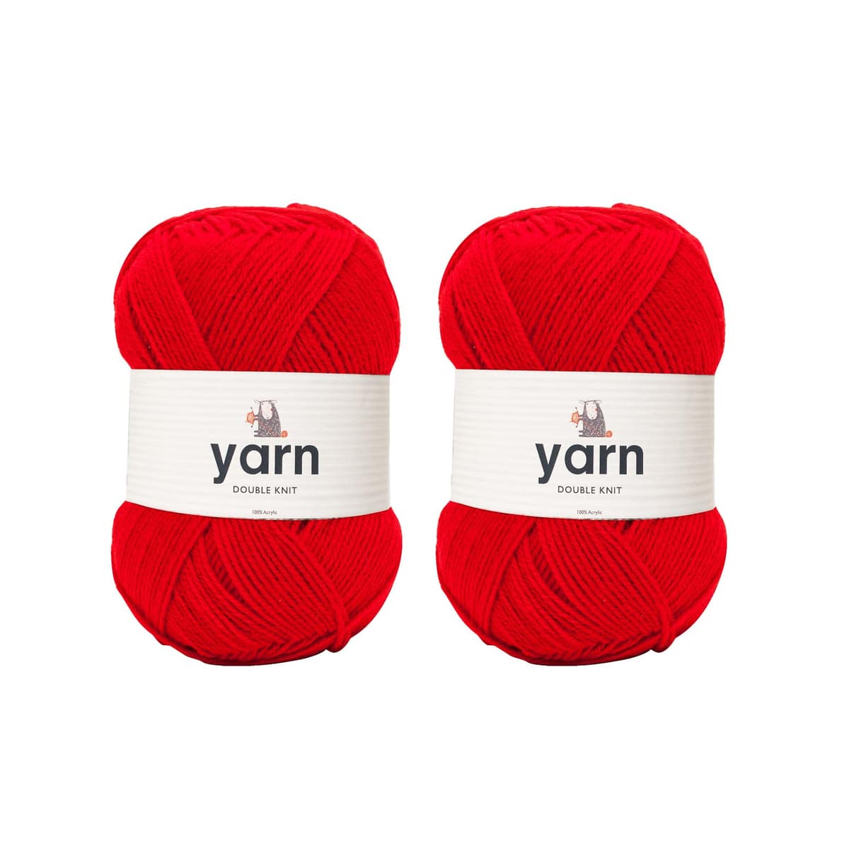 Korbond DK Beige Yarn - 100g Acrylic Wool - Lightweight, Hypoallergenic & Durable Double Knit Crochet Yarn Knitting Wool (290m Total) — view 70