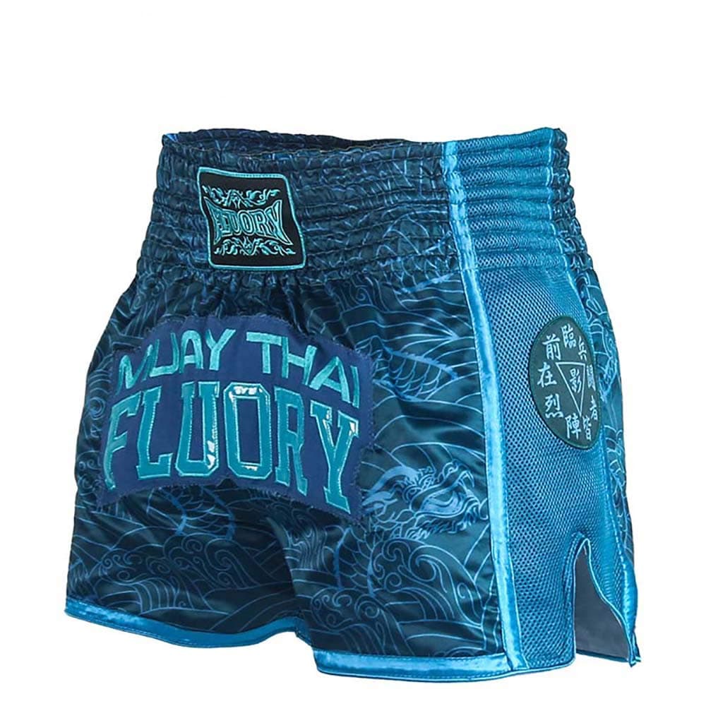 FLUORY Muay Thai Shorts, MMA Fight Shorts Ropa de Entrenamiento Jaula Lucha Grappling Artes Marciales Kickboxing Shorts Ropa — view 53