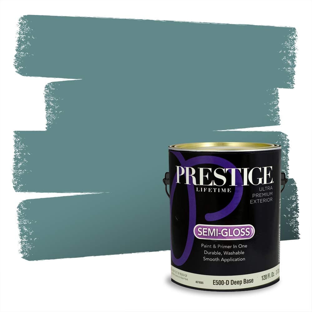 PRESTIGE Paints Interior Paint and Primer In One, 1-Gallon, Semi-Gloss, Comparable Match of Valspar* Dewdrop* — view 176