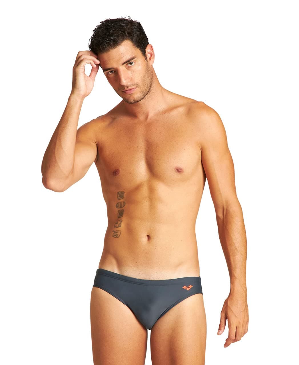 Arena Fundamentals Logo Bañador Boxer, Hombre — view 35