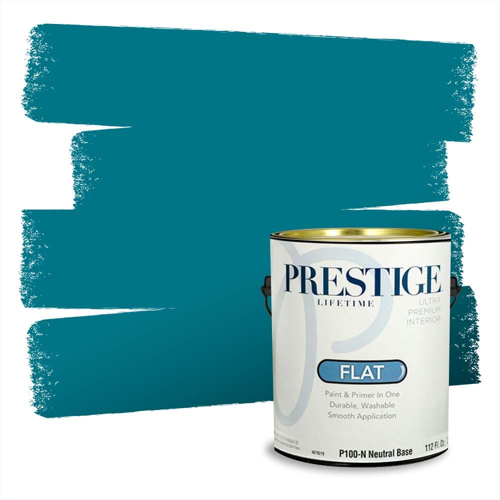 PRESTIGE Paints Interior Paint and Primer In One, 1-Gallon, Semi-Gloss, Comparable Match of Valspar* Dewdrop* — view 769
