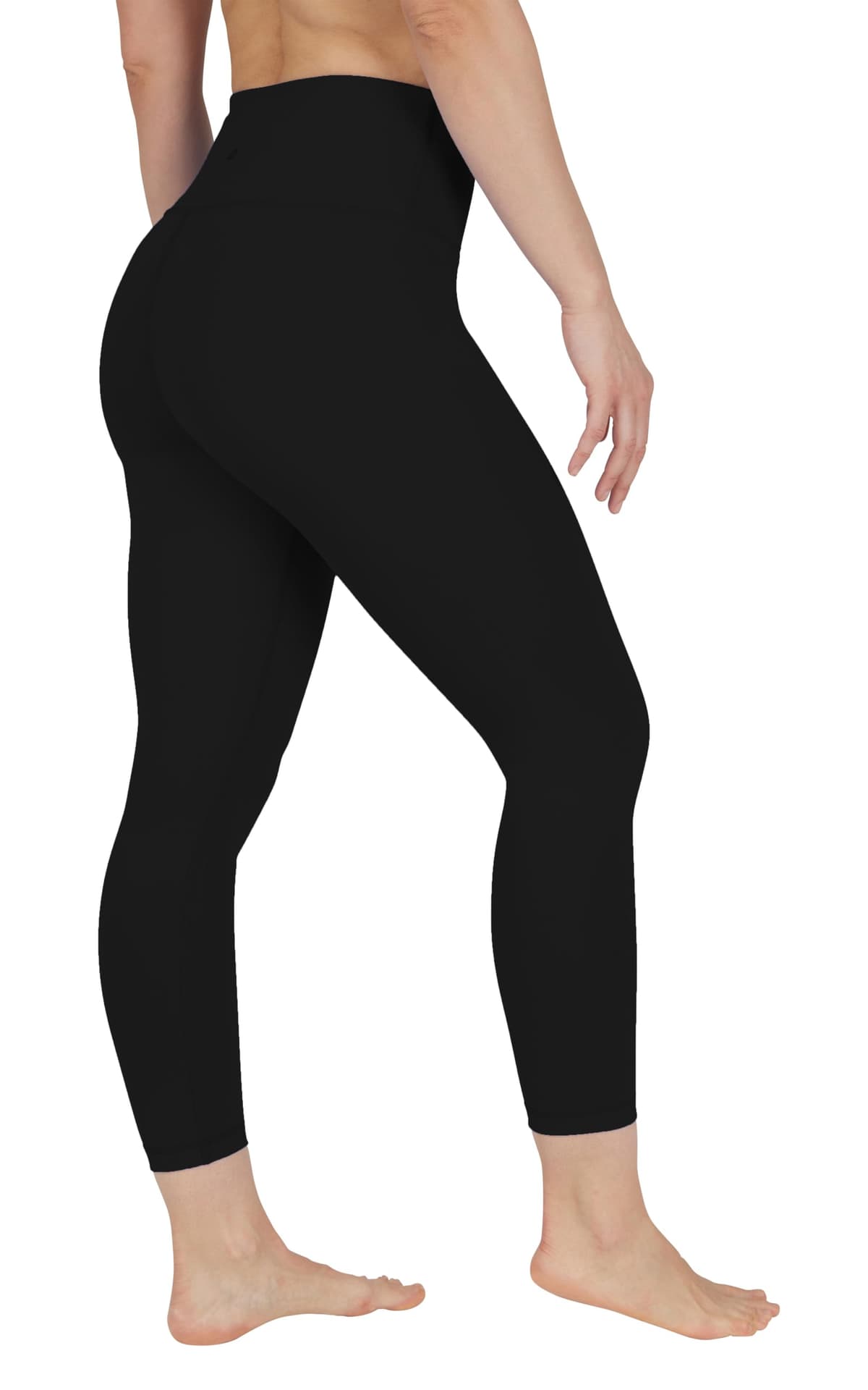 90 Degree By Reflex Womens High Waisted Leggings Capri Workout Yoga Pants — view 5