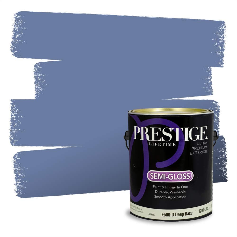 PRESTIGE Paints Interior Paint and Primer In One, 1-Gallon, Semi-Gloss, Comparable Match of Valspar* Dewdrop* — view 596