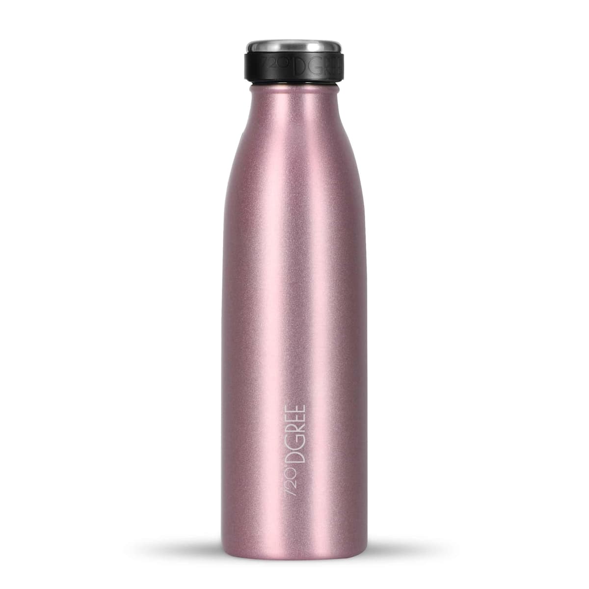 720°DGREE Botella Agua Acero Inoxidable “milkyBottle“ – 1litro - Sin BPA Free, Antigoteo y Prueba de Fugas - Frasco térmico, Cantimplora Aislada - Bebida con Gas, Deporte, Escuela, Gimnasio Exteriore — view 47