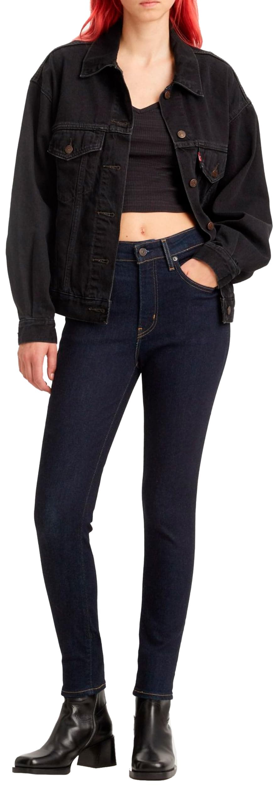 Levi'S Plus Size 721 High Rise Skinny Vaqueros Mujer — view 35