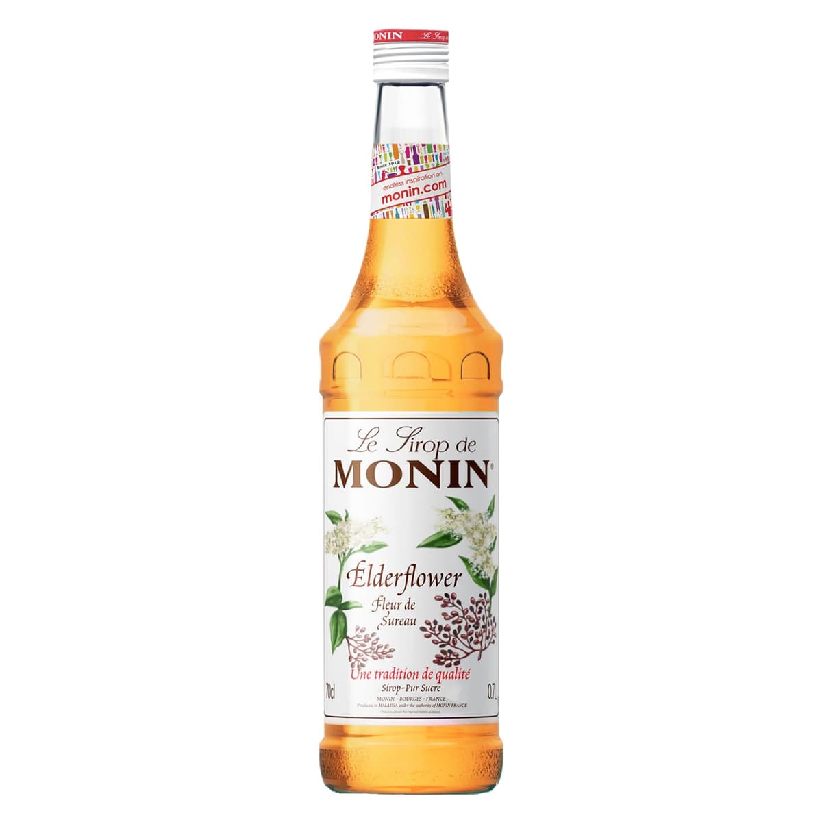 Monin Premium Vanilla Syrup 1L For Coffee And Cocktails. Vegan-Friendly, Allergen-Free, 100 Percent Natural Flavours And Colourings — view 34
