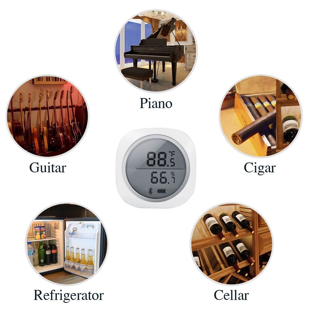 Inkbird IBS-TH1 Plus Bluetooth Temperature and Humidity Sensor- Humidity Temperature Recorder — view 6